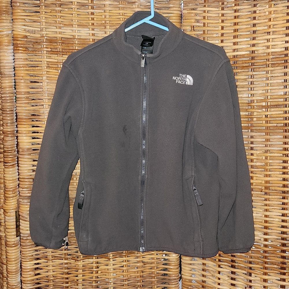 The North Face Fleece Zip Up Jacket Youth L